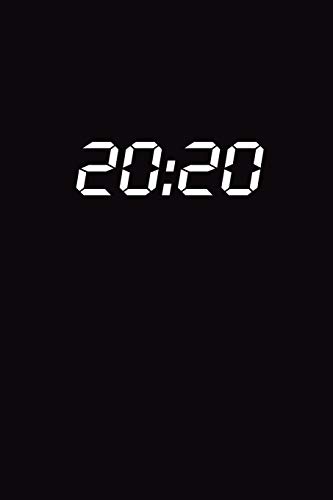 20:20: 2020 Kalenderbuch A5 A5 Schwarz (German Edition)