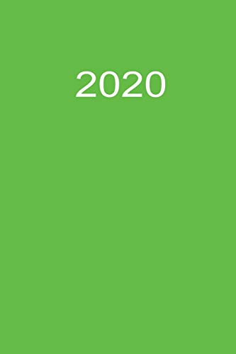 2020: Bürokalender 2020 A5 Grün (German Edition)
