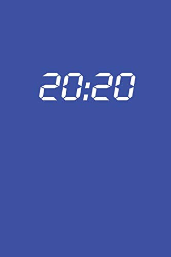 20:20: Zeit Planer 2020 A5 Blau (German Edition)