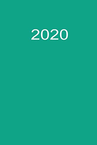 2020: Lebensplaner 2020 A5 T??rkisblau (German Edition)