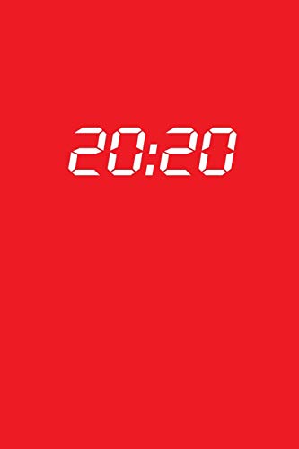 20:20: Taschenplaner 2020 A5 Rot (German Edition)