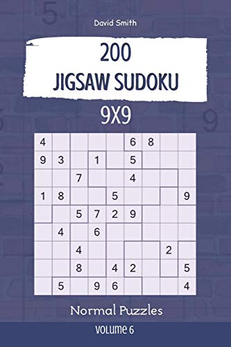 Jigsaw Sudoku - 200 Normal Puzzles 9X9 Vol.6