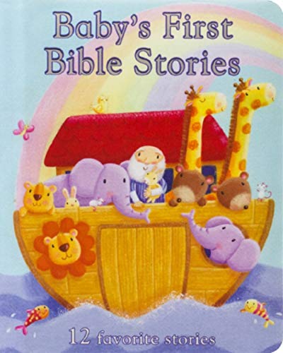 Baby's First Bible Stories Padded Board Book - Gift For Easter, Christmas, Communions, Newborns, Birthdays, Ages 1-6