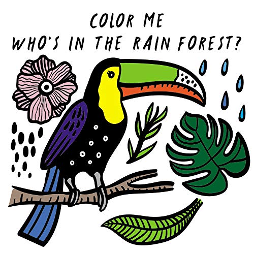 Color Me: Who's In The Rain Forest?: Watch Me Change Colour In Water (Wee Gallery Bath Books)
