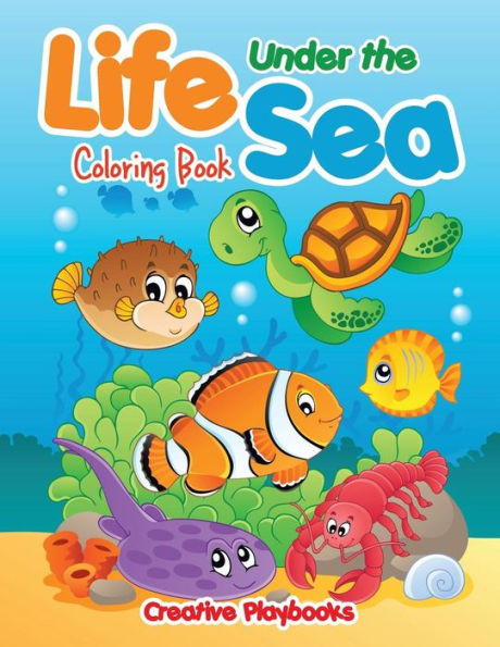 Life Under The Sea Coloring Book - 9781683238713