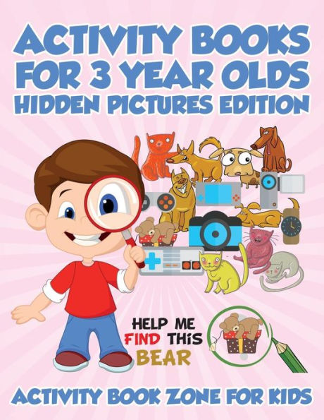 Activity Books For 3 Year Olds Hidden Pictures Edition - 9781683762720