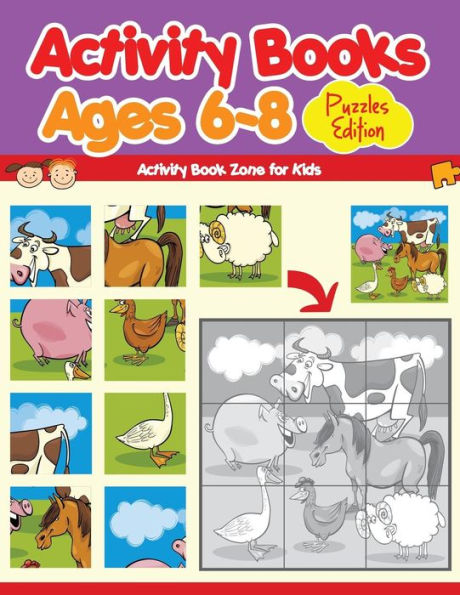 Activity Books Ages 6-8 Puzzles Edition - 9781683762737