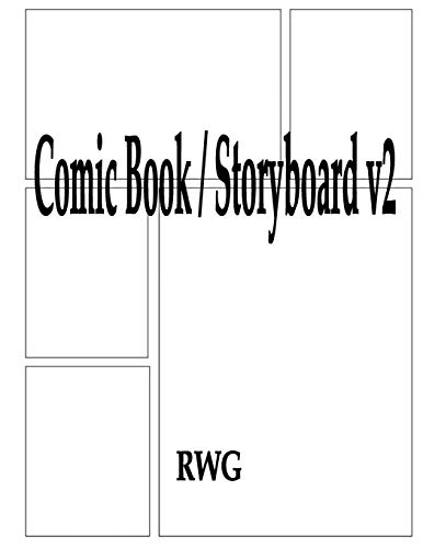 Comic Book / Storyboard V2: 50 Pages 8.5" X 11"