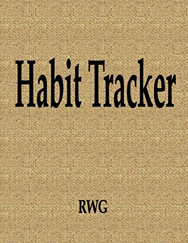 Habit Tracker: 50 Pages 8.5" X 11"