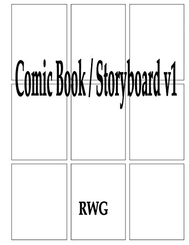 Comic Book / Storyboard V1: 50 Pages 8.5" X 11" - 9781684119639