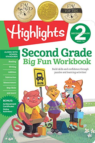 Second Grade Big Fun Workbook (Highlights??ñ?? Big Fun Activity Workbooks)