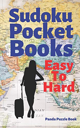 Sudoku Pocket Books Easy To Hard: Travel Activity Book For Adults