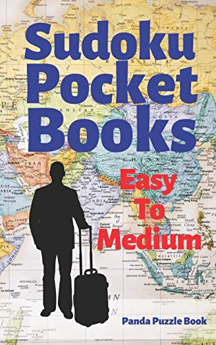 Sudoku Pocket Books Easy To Medium: Travel Activity Book For Adults