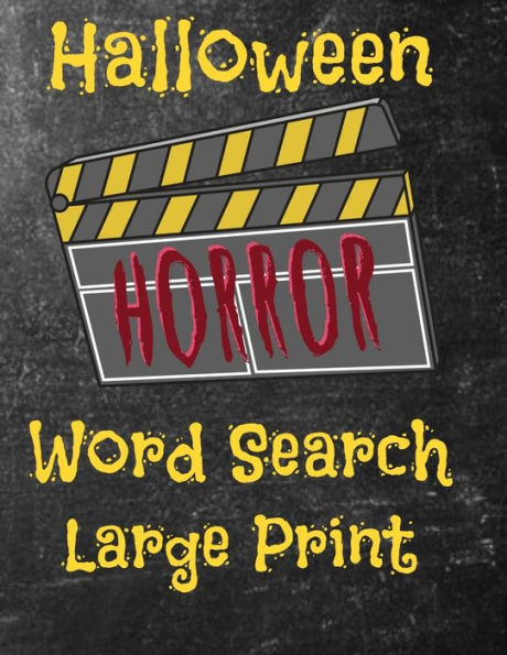Halloween Horror Word Search