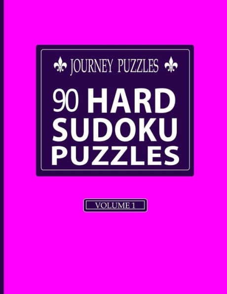 Journey Puzzles: 90 Hard Sudoku Puzzles(Volume 1)