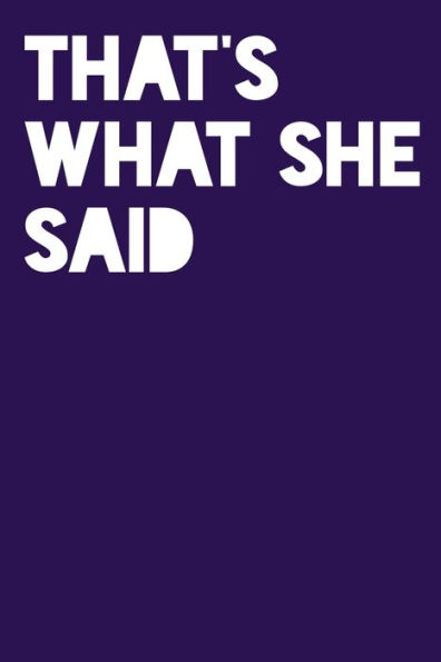 That's What She Said : Hexagon Paper - Large - .5" Per Side