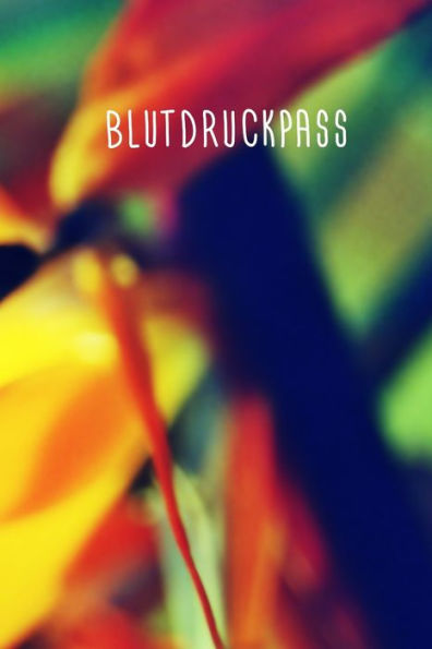 Blutdruckpass: Zum t?glichen Erfassen des Blutdrucks | Format 6 x 9 Zoll | Softcover matt | Blutdruck im ?berblick | Zeilen f?r 1534 Eintragungen (German Edition)