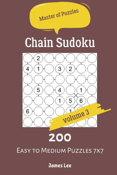Master Of Puzzles - Chain Sudoku 200 Easy To Medium Puzzles 7X7