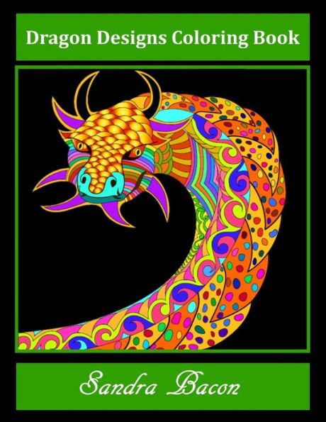 Dragon Designs Coloring Book