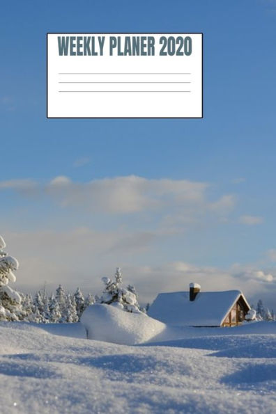 Weekly Planer 2020 : Winter Style - 6X9 - 53 Pages