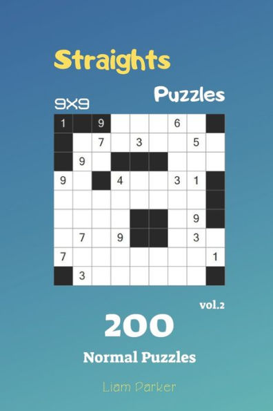 Straights Puzzles - 200 Normal Puzzles 9X9