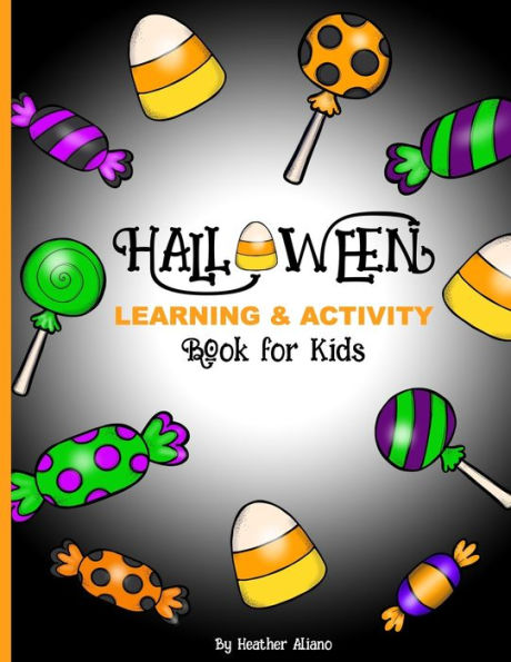 Halloween Learning and Activity Book for Kids