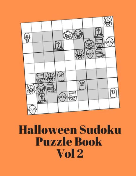 Halloween Sudoku Puzzle Book Volume 2: Ultimate NEW Icon Sudoku Great For Fall And A Unique Puzzle Twist
