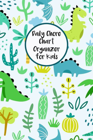 Daily Chore Chart Organizer for Kids: Daily and Weekly Responsibility Tracker for Children With Coloring Section