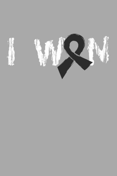 I WN: Gift For Melanoma Cancer Patient( 120 Pages Dot Grid 6x9) - 9781689339438