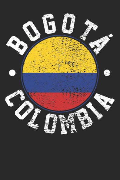 Notebook : Bogota Colombia Ruled 6X9 120 Pages