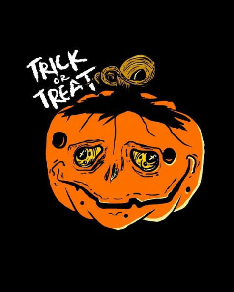 Trick Or Treat : A Halloween Book To Write Your Recipes In