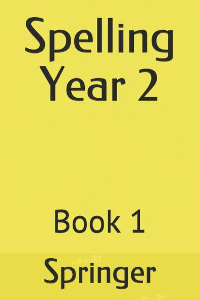 Spelling Year 2