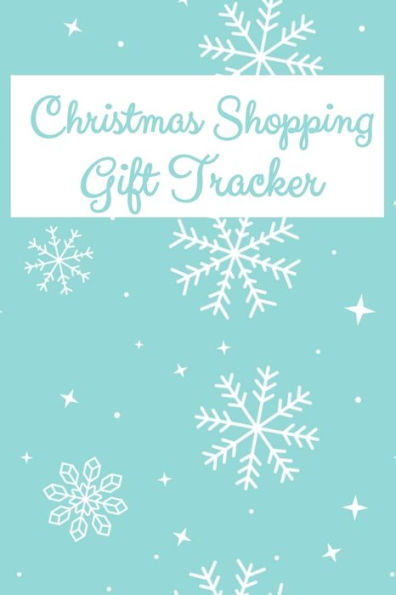 Christmas Shopping Gift Tracker: Snowflake Design