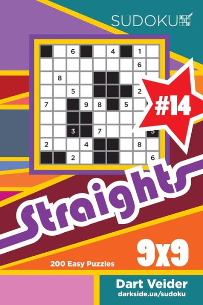 Sudoku Straights - 200 Easy Puzzles 9X9