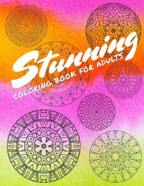 Stunning Coloring Book For Adults : 30 Patterns With Doodle Pages In-Between