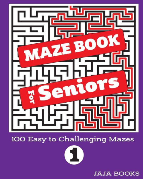 Maze Book For Seniors