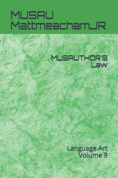 Musauthor's Law : Language Art - 9781691066391