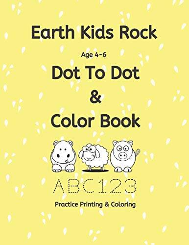 Earth Kids Rock Dot to Dot and Color Book (Earth Kids Rock Dot to Dot Color Book)