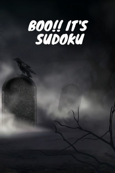 BOO!! It's Sudoku: Strategy Book | Puzzles| 6? x 9? in | Paperback | Gifts Under 10.00