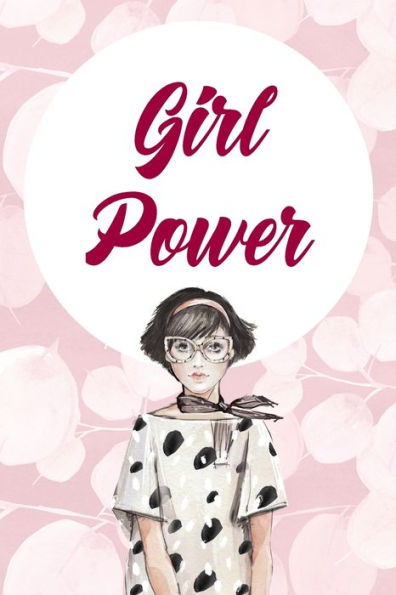 Girl Power.: 90 Days Diet&Fitness Tracker : Daily Activity and Fitness Tracker to Cultivate a Better You | 6" x 9" and 120 pages | soft cover cute girl watercolor.