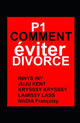 Comment �viter Divorce (French Edition)