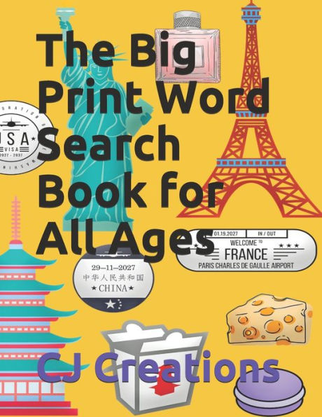 The Big Print Word Search Book For All Ages