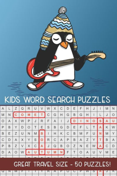 Kids Word Search Puzzles: Great Travel Size Word Seek & Find Puzzle Book for Boys & Girls