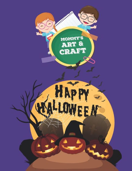Mommy's Art & Craft : Halloween Coloring Book