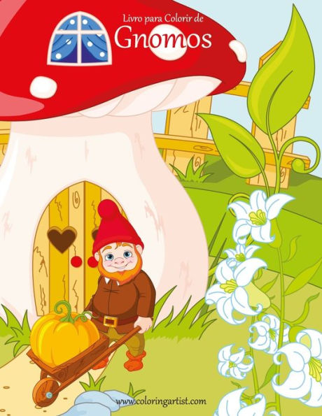 Livro Para Colorir De Gnomos 1