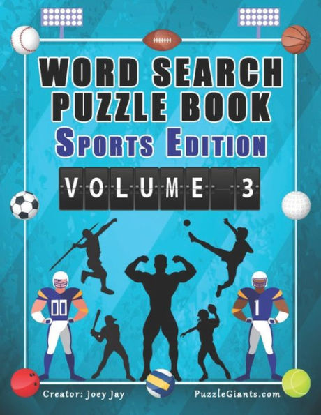 Word Search Puzzle Book Sports Edition - 9781691968138