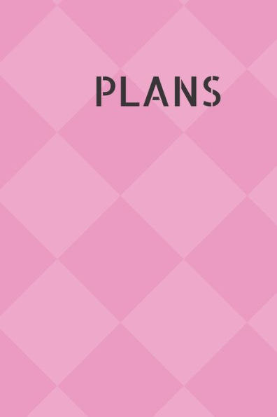 Plans : 90 Pages Of 6 X 9 Inch Bound Asymmetric Graph On White Paper - 9781692346898