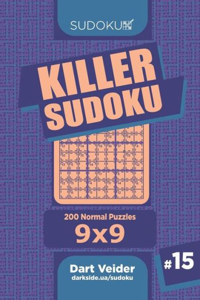 Killer Sudoku - 200 Normal Puzzles 9x9 (Volume 15)