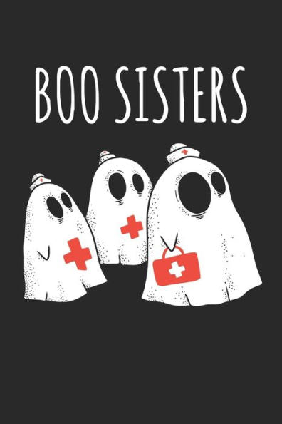 Boo Sisters: Notizheft Geschenk f?r Krankenschwester & Oberschwester | A5 | kariert