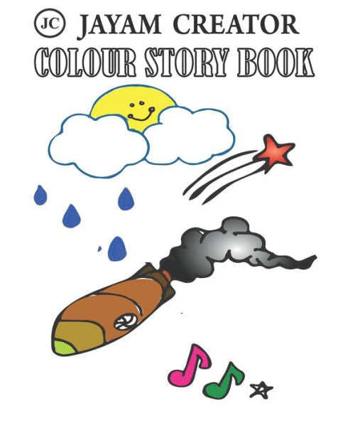 COLOUR STORY BOOK: Elephant & Rabbit